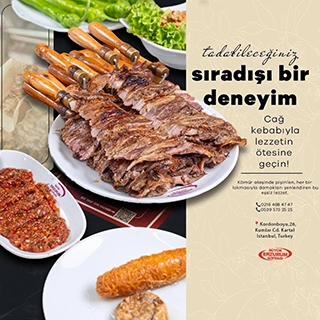 İster evde, ister iş yerinde, ister toplantınızda…<br>
 Dilerseniz kilo ile, dilerseniz adet ile sipariş verin.<br>
 Hızlı teslimat, taptaze ürün, unutulmaz lezzet!<br>
 Anadolu & Avrupa yakasına aynı gün teslimat.<br>
 Hemen sipariş verin, sofralar şölene dönüşsün!<br>
+90 (216) 488 47 47<br>
+90(539) 573 25 25-Cağ Kebap